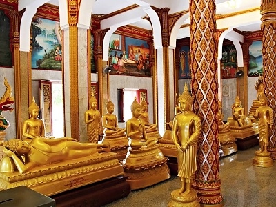 interir Wat Chalong