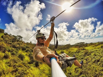 Zip line, Tanznia
