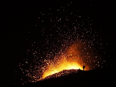 erupcia sopky