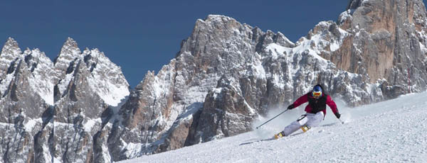 lyovanie San Martino Castrozza