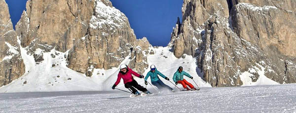 lyovanie Val di Fassa