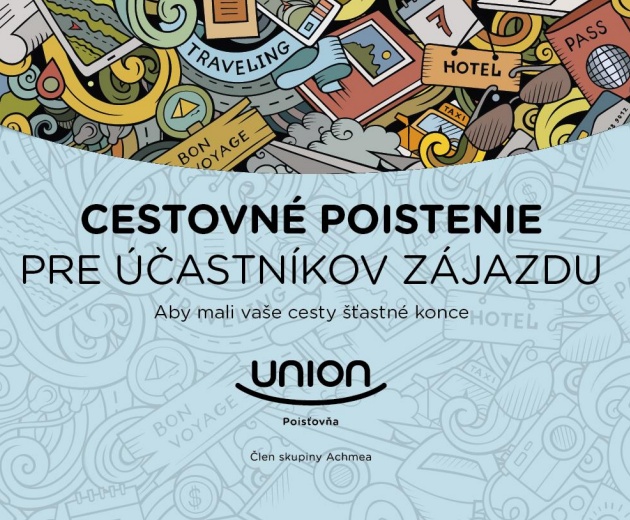 Komplexn cestovn poistenie Union - poistn knika