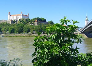 Dunaj Bratislavsk hrad