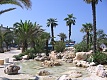 Promenda, fontny, palmy - San Benedetto del Tronto