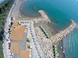 La torre di Marina di Cecina modr vlajka