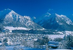 lyiarske stredisko Oberstdorf