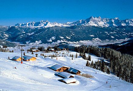 lyiarske stredisko Flachau