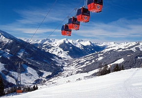 lyiarske stredisko Saalbach Hinterglemm Leogang