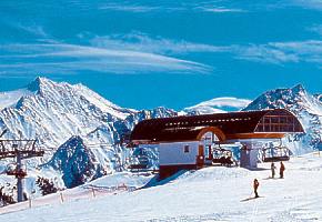 lyiarske stredisko Mayrhofen stanica Rastkogel