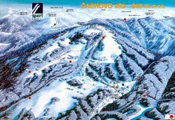 ski mapa Selce achovo