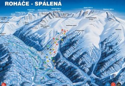 ski mapa Zverovka-Splen dolina