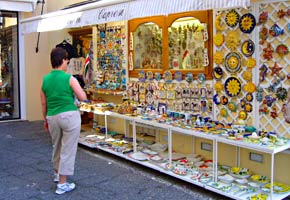 Capri pred brkou