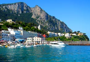 Capri hornat ostrov