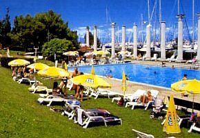 Lignano, bazény