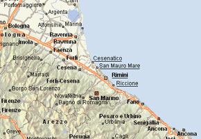 map rimini