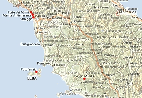 map Tuscany Toscana