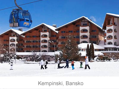 ubytovanie Hotel Kempinski, Bansko