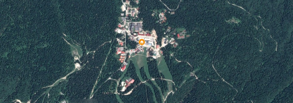 mapa Hotel Rila, Borovec