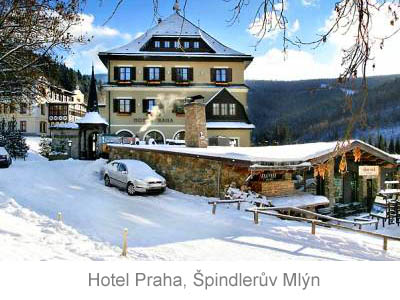 ubytovanie Hotel Praha, pindlerv Mln