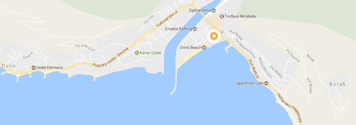 mapa Hotel Plaa, Omi