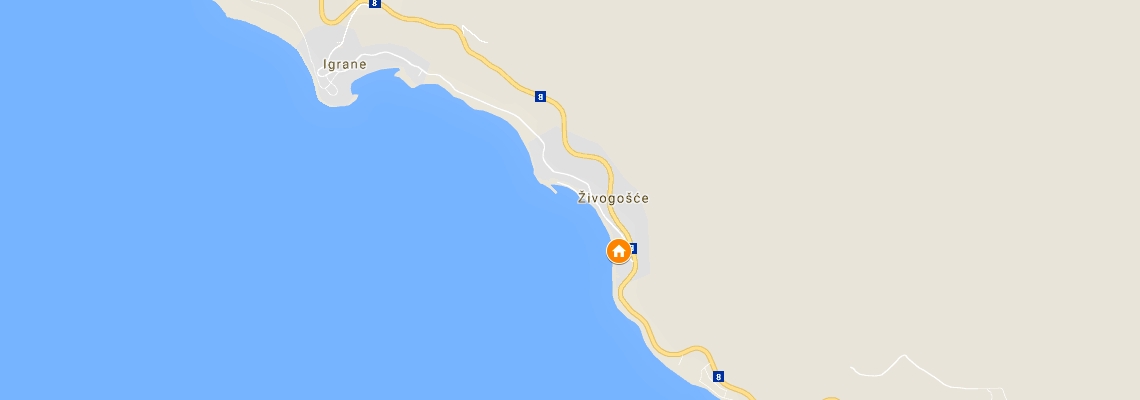 mapa Sensimar Adriatic Beach Resort, ivogoe