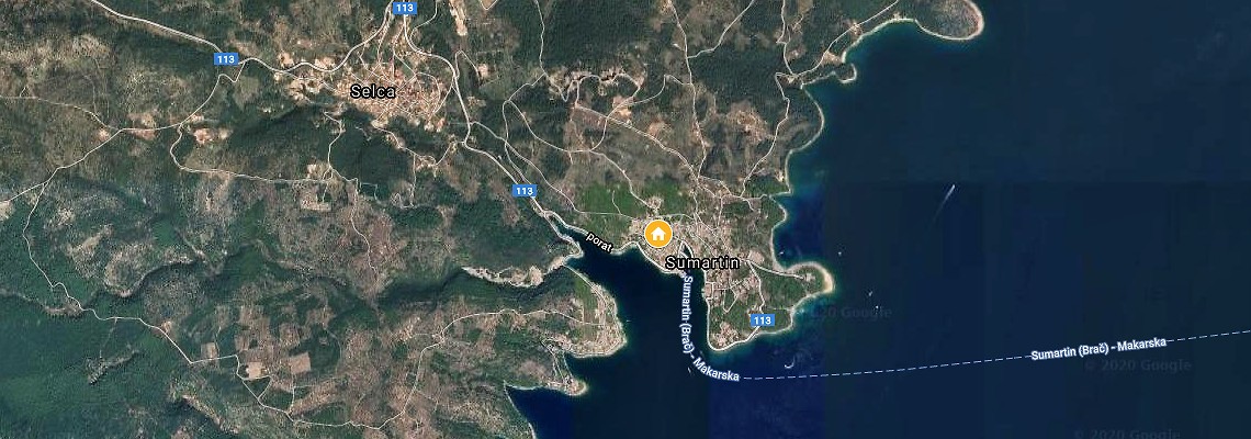 mapa Villa Rasotica, Sumatrin