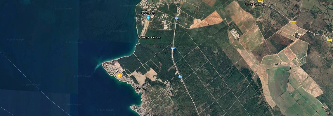 mapa Sunnyside Apartments Petrane, Petrane