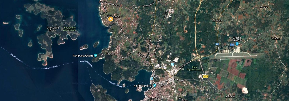 mapa BiVillage Rezort, Faana