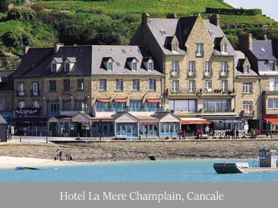 ubytovanie Hotel La Mere Champlain, Cancale