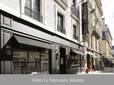 ubytovanie Hotel Le Nemours, Rennes