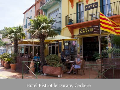 ubytovanie Hotel Bistrot le Dorate, Cerbere