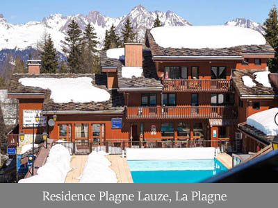 ubytovanie Rezidencia Plagne Lauze, La Plagne