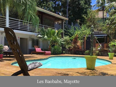 ubytovanie Les Baobabs, Bandrl-Mayotte