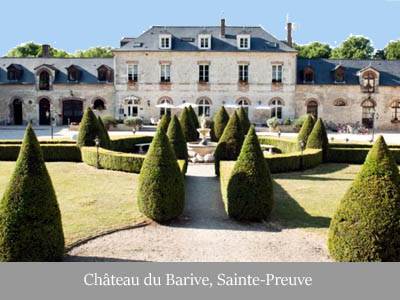 ubytovanie Chteau du Barive, Sainte-Preuve