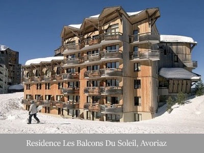 ubytovanie Rezidencia Les Balcons Du Soleil, Portes du Soleil