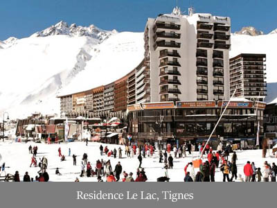 ubytovanie Rezidencia Le Lac, Tignes