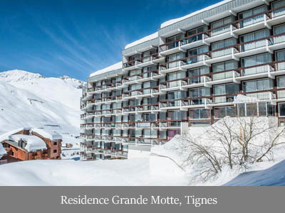 ubytovanie Rezidencia Grande Motte, Tignes