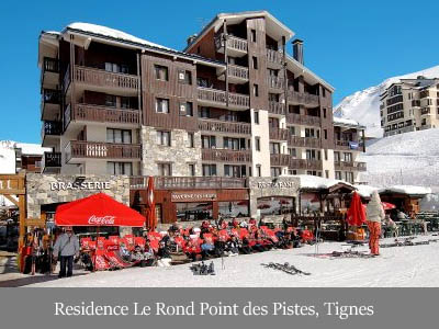 ubytovanie Rezidencia Le Rond Point des Pistes, Tignes