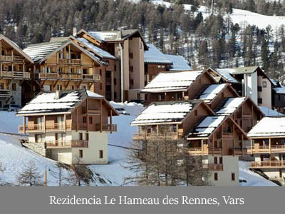 ubytovanie Rezidencia Le Hameau des Rennes, Vars-Risoul