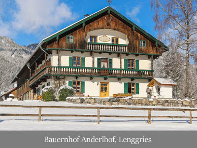 ubytovanie Bauernhof Anderlhof, Lenggries