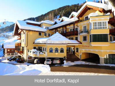 ubytovanie Hotel & Luxury Appartements Dorfstadl Superior, Kappl