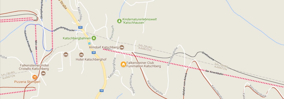 mapa Falkensteiner Club Funimation Katschberg, Katschberg