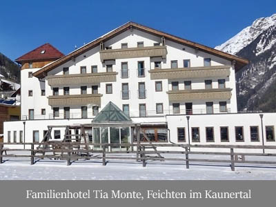 ubytovanie Familienhotel Tia Monte, Feichten im Kaunertal