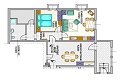 Apartmnov dom Mentil, Flattach