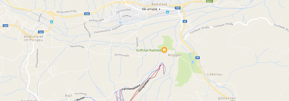 mapa Hotel Zum Jungen Rmer, Radstadt