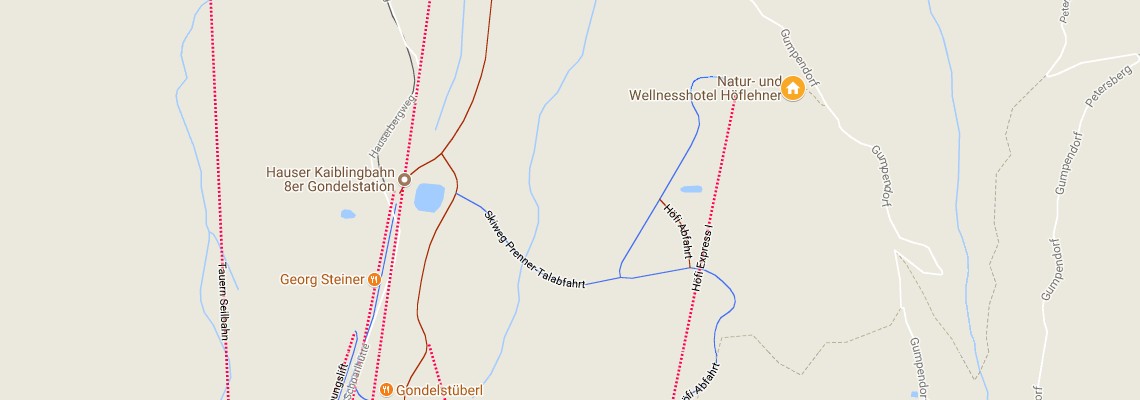mapa Hotel Hflehner, Haus im Ennstal