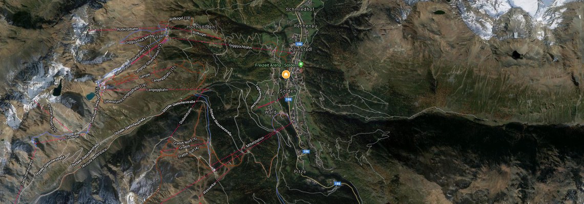 mapa Sporthotel Alpina, Slden