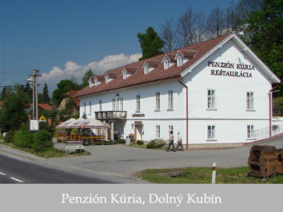 ubytovanie Penzin Kria, Doln Kubn, Orava