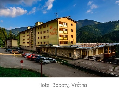 ubytovanie Hotel Boboty, Vrtna