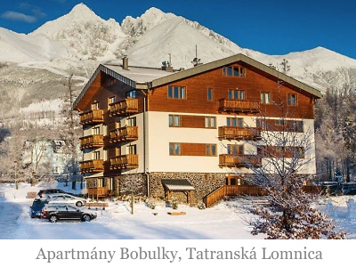 ubytovanie Apartmny Bobulky, Tatransk Lomnica, Tatry